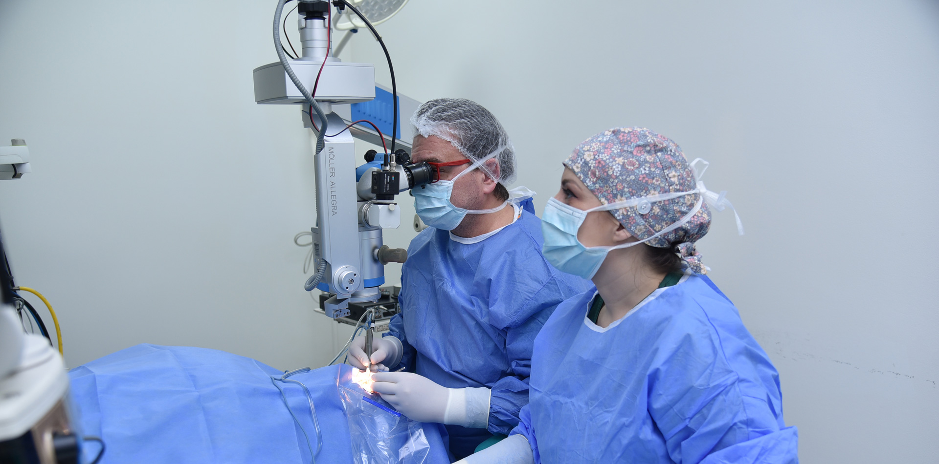 Eye tumor surgery